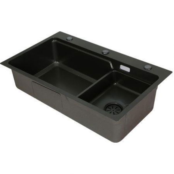 Cefito Kitchen Sink Basin Stainless Steel Under/Top/Flush Mount Bowl 750x450mm.