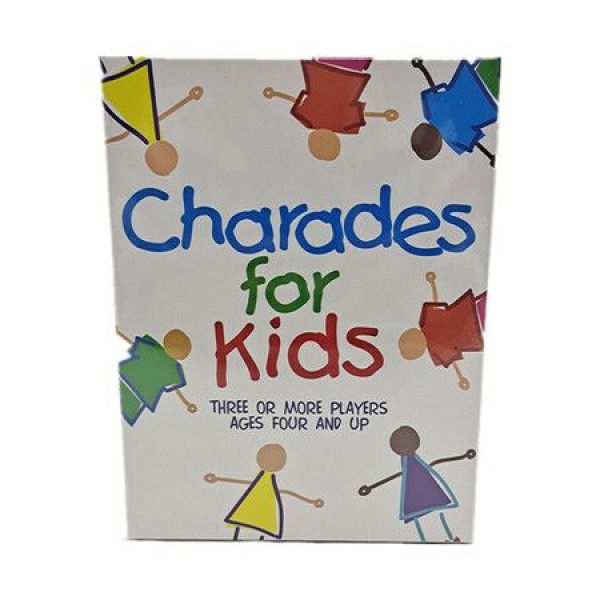 Charades For Kids Peggable No Reading Required Family Game Multicolor