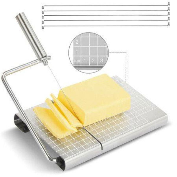 Cheese Slicer & Cheese Cutter. Cheese Cutter For Block Cheese. Metal Cheese Cutting Board. Kitchen For Cheese Butter.