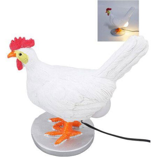 Chicken Egg lamp, 3D Chicken Table lampï¼ŒA Christmas Birthday Gift for Friends