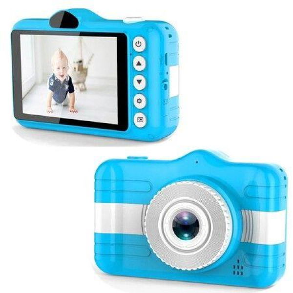 Child Mini Camera Cute Cartoon Camera Toys For Gift 3.5-inch Photo Video Digital Camera 12MP 1080P For Children Birthday Gifts.