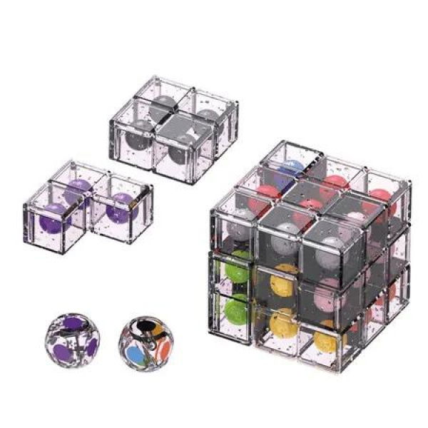 Children Assembling Magic Cube Puzzle Toys Stress Relief Thinking Training Educational Toys For Boys Girls