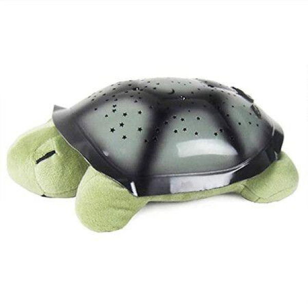 Childrens Plush Turtle Projection Lamp Music Star Projection Lamp Sleeping Light Toy Night Lamp