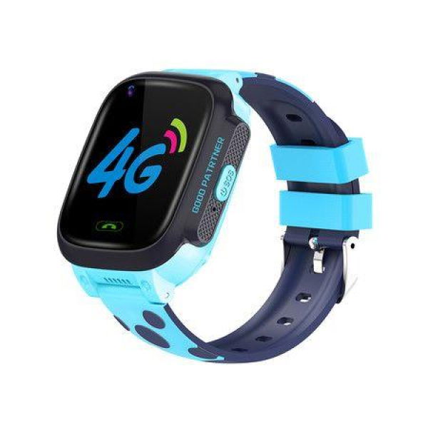 Childrens Smart Watch Y95 4G Full Netcom Chat With GPS Positioning Watch Child Student Gift (Blue)