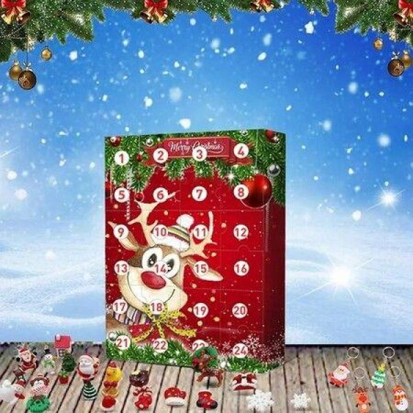 Christmas Advent Calendar 2023, Christmas,Elk,24 Days Countdown Christmas Advent Calendar Christmas Gifts for Kids Girls Teens Adult