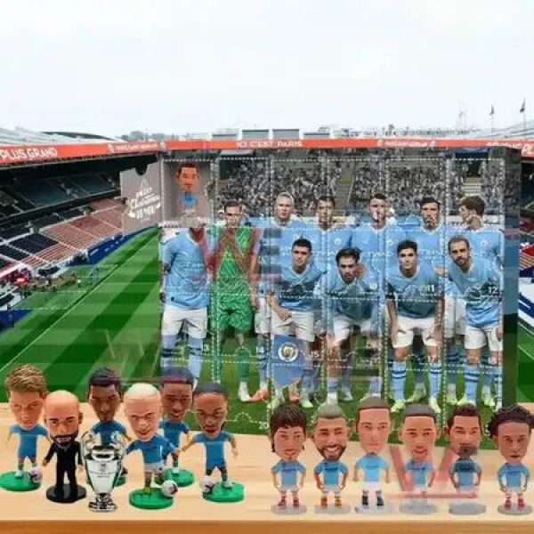 Christmas Countdown Manchester City Football Club Collection Calendar 24 Days 2025 Advent Blind Box 2D Flat Acrylic Ornament Holiday Gift Ver.C