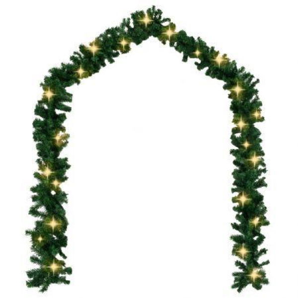 Christmas Garland With LED Lights 10 M