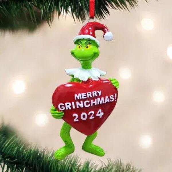 Christmas Grinch Tree Hanging Ornaments Funny Xmas Decorations