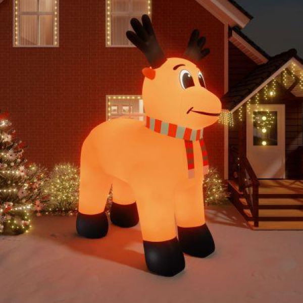 Christmas Inflatable Reindeer with LEDs 500 cm