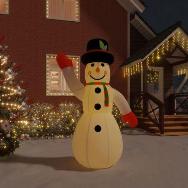 Christmas Inflatable Snowman with LEDs 370 cm