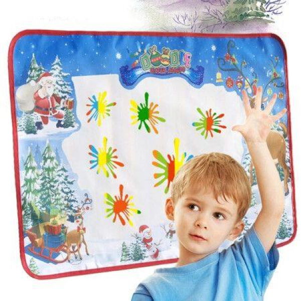 Christmas Large Water Drawing Mat Painting Board Writing Drawing Toy Kid Painting Educational Toy Best Christmas Gifts for Families and Kids