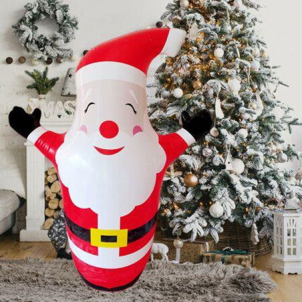 Christmas PVC Inflatables Santa Claus Tumbler