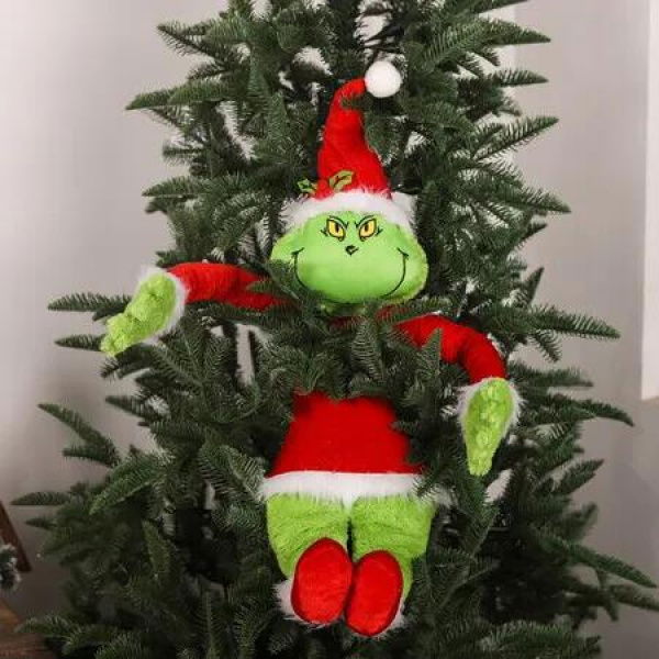 Christmas Tree Toppers Decorations Elf Body Head Arms and Legs for Christmas Tree Topper Ornaments