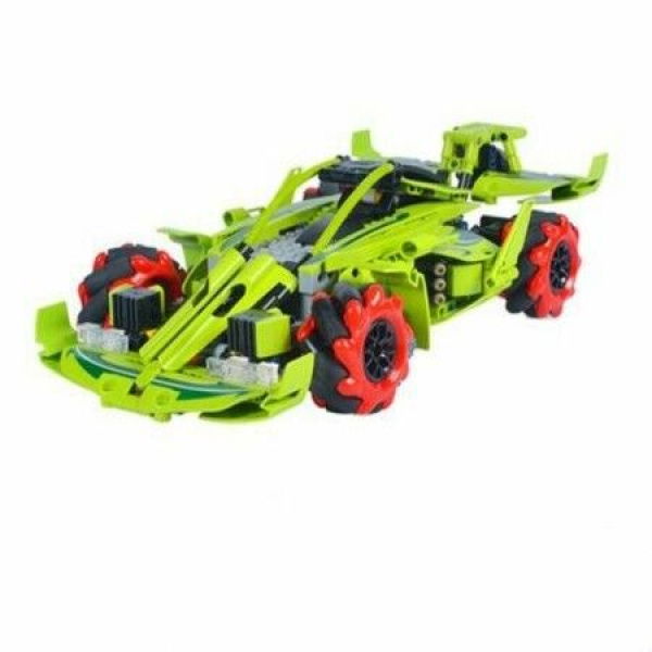 City RC Auto Technic Car Technic Car Building Blocks Motor RC Auto Technic Car With Remote Control Racing Vehicle Toys For Children (Color: Green)