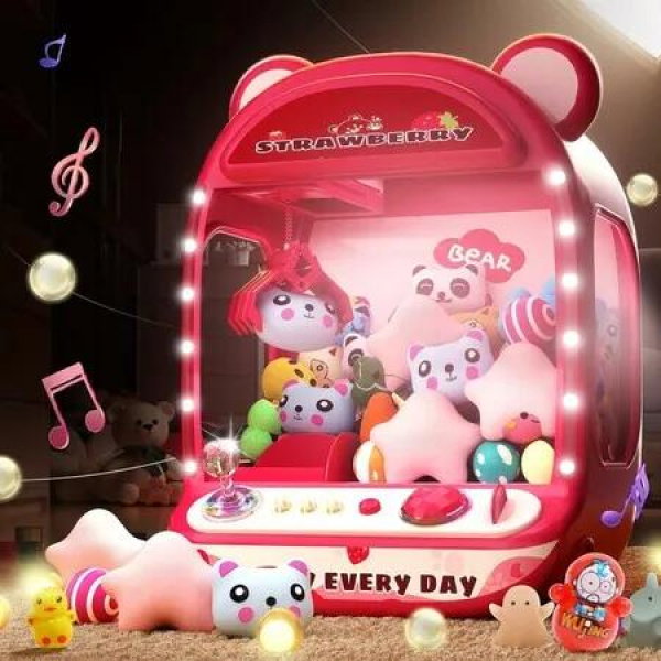 Claw Machines for Kids,Arcade Games Mini Vending Machine with Squishy ...