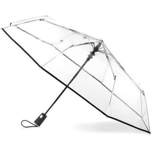 Clear Canopy Automatic Open Foldable Umbrella