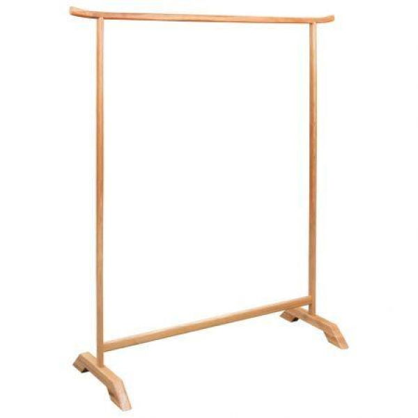 Clothes Rack 125x150 Cm Solid Oak Wood