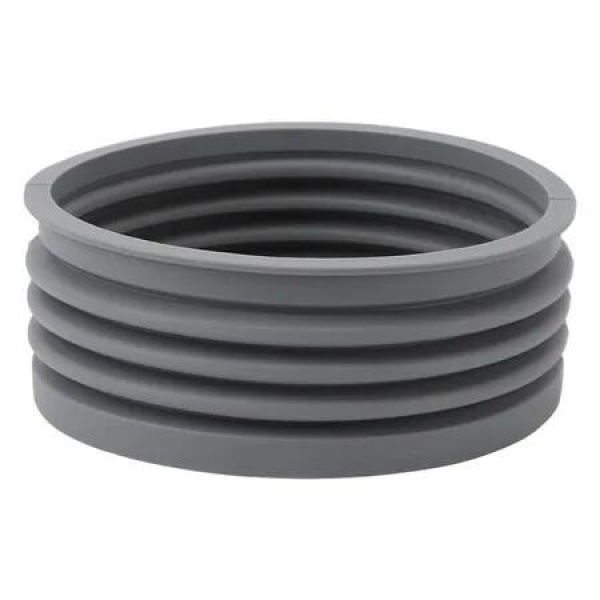 Coffee Machine Hopper Bellow Grey Silicone Bean Bin Air Blower Compatible with Barsetto BEA01 BEA02 BEA02S Coffee Makers Easy to Install