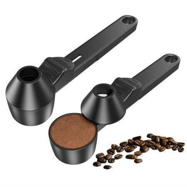Coffee Scoop Funnel for Reusable K Cup Refillable Coffee Pods,Coffee Measuring Spoon 2 Tablespoon Capacity,Scoop with Funnel for Ground Coffee(2 Pack)