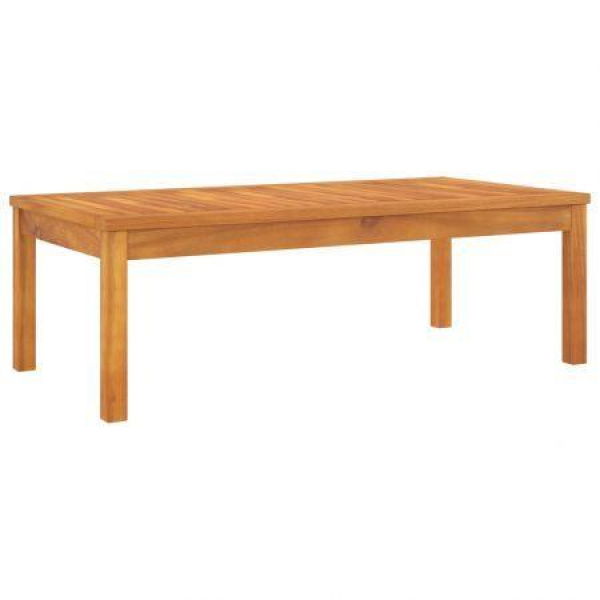 Coffee Table 100x50x33 Cm Solid Acacia Wood