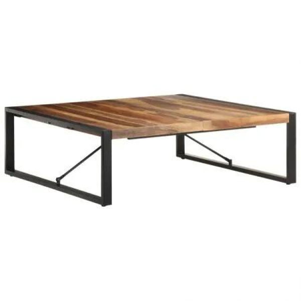 Coffee Table 120x120x40 cm Solid Wood