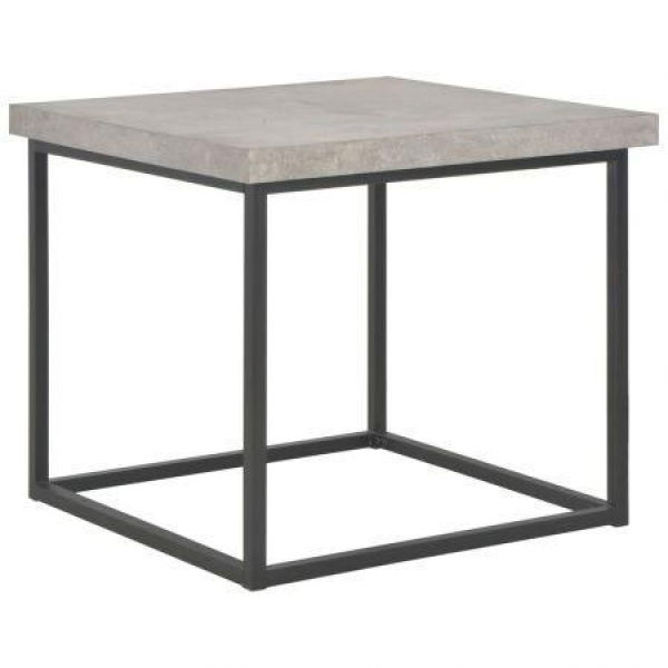 Coffee Table 55x55x53 Cm Concrete Look