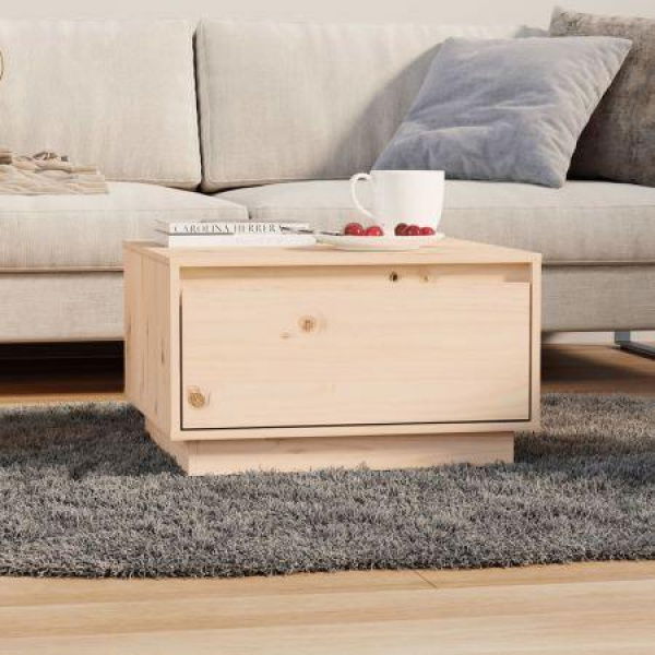 Coffee Table 55x56x32 Cm Solid Wood Pine