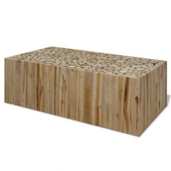 Coffee Table Genuine Teak 90x50x35 Cm