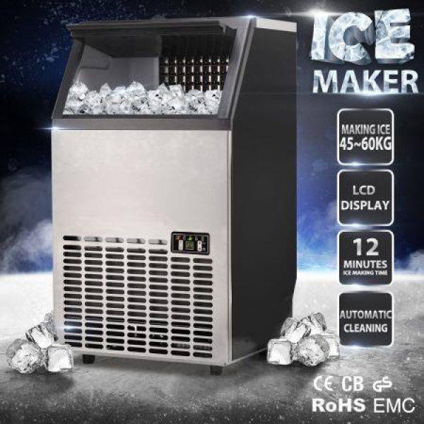 Commercial Industrial Ice Cube Maker Machine Portable Professional For Bar