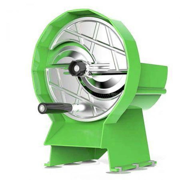 Commercial Manual Vegetable Fruit Slicer Kitchen Cutter Machine Green