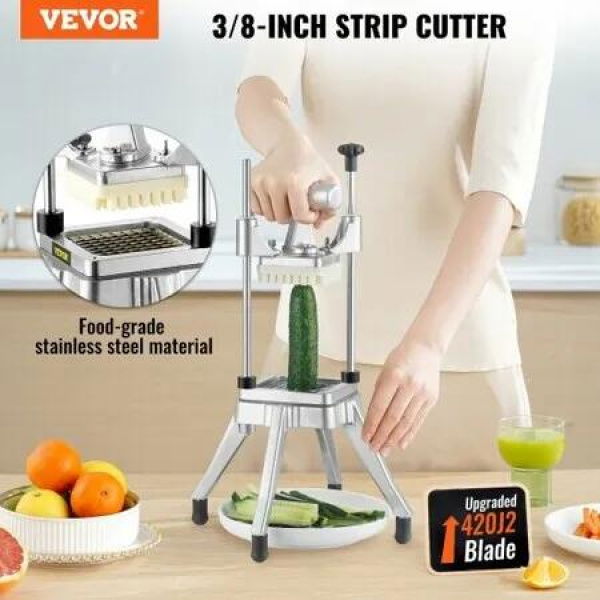 Commercial Vegetable Fruit Chopper Heavy Duty Professional Food Dicer Kattex French Fry Cutter Onion Slicer Stainless Steel for Tomato Peppers