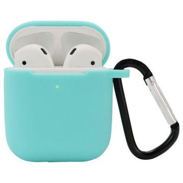 Compatible AirPods Case Cover Silicone Protective Skin For Apple AirPod Case (1 Pack) Turquoise.