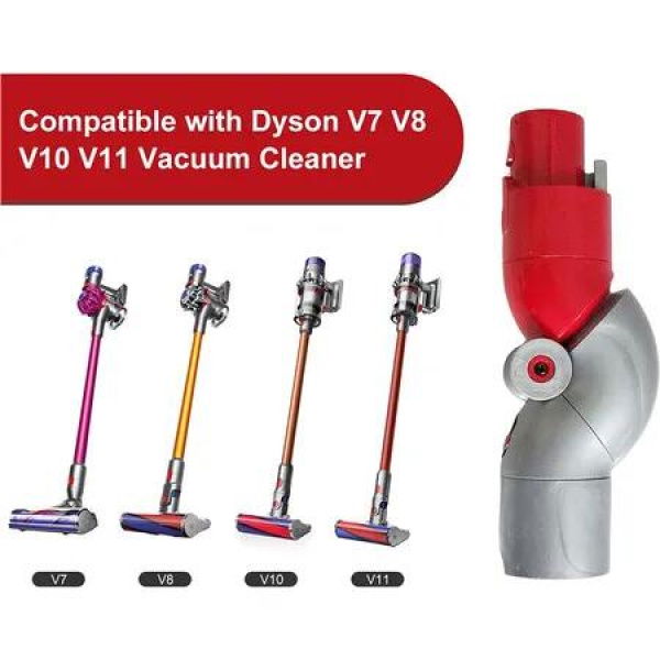 Compatible with Dyson Bottom Conversion Head V7 V8 V10 V11 V15 Vacuum Cleaner, Low Reach Adapter, Vacuum Cleaner Conversion Head Part