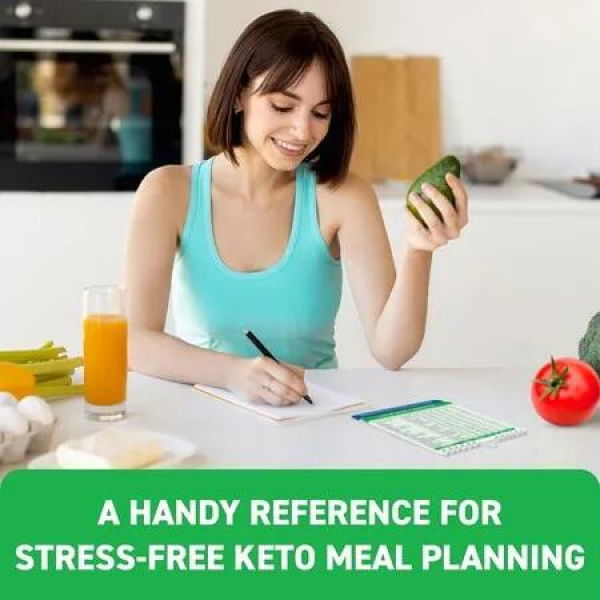 Comprehensive Keto Cheat Sheet Magnets and Booklet for Beginners