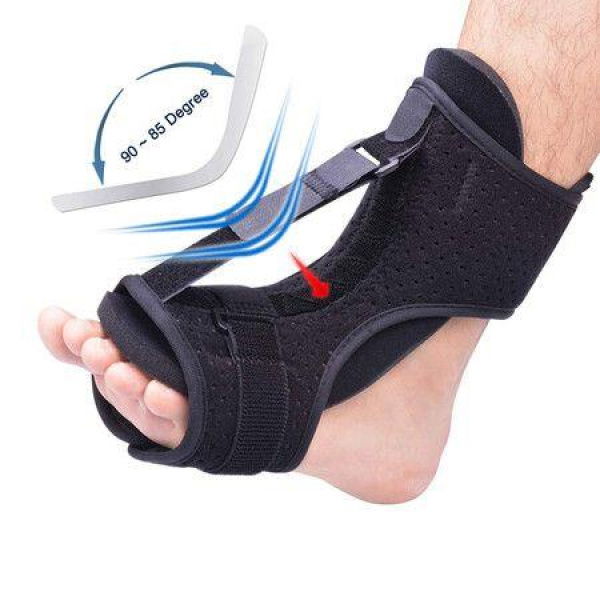 Compression Foot Drop Orthosis Varus Orthosis Plantar Fascia Rehabilitation Fixed Foot Rest Socks Adjustable Support