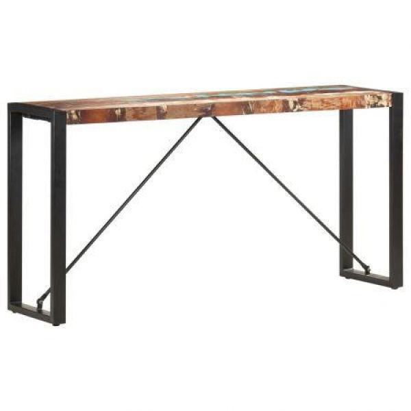 Console Table 150x35x76 cm Solid Reclaimed Wood