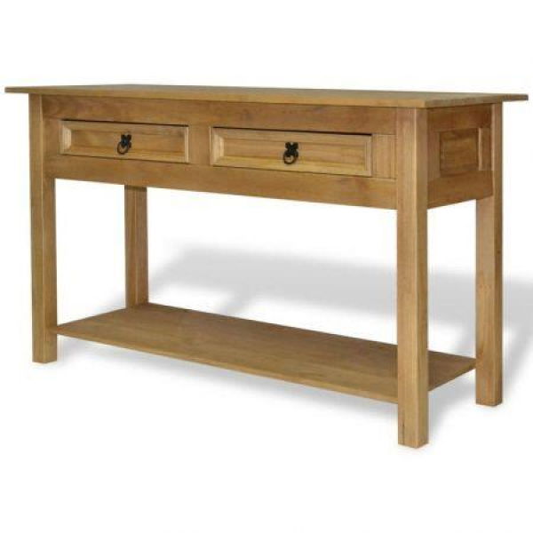 Console Table Mexican Pine Corona Range 90x34.5x73 Cm.