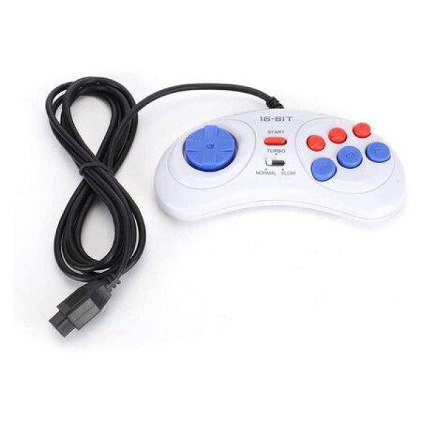 Controller Gamepad Joystick 16Bit 9-Pin Mini Handheld Game Console