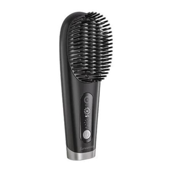 Cordless Hair Straightener Brush, Portable Straightening Brush for Travel, 6400 mAh Rechargeable Hair Straightener Brush for Women, Lightweight