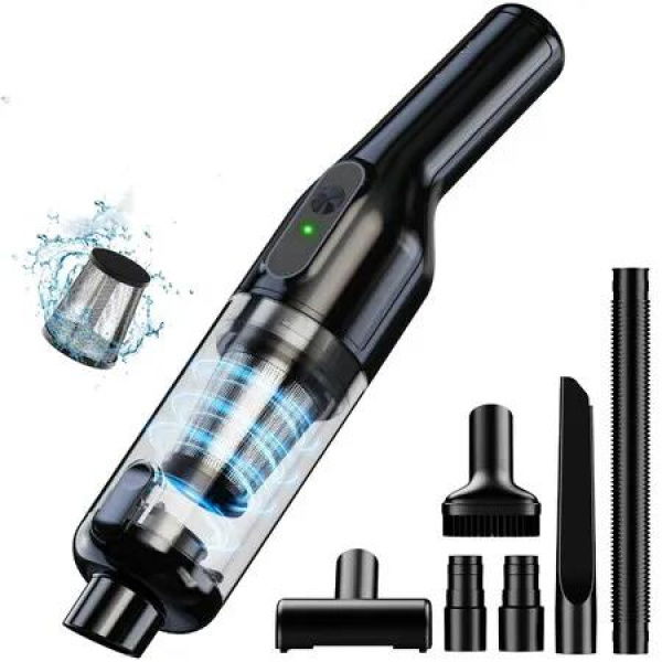 Cordless Handheld Vacuum Rechargeable Car 16000Pa Powerful Ultra Lightweight Brushless Motor Home Office Pets
