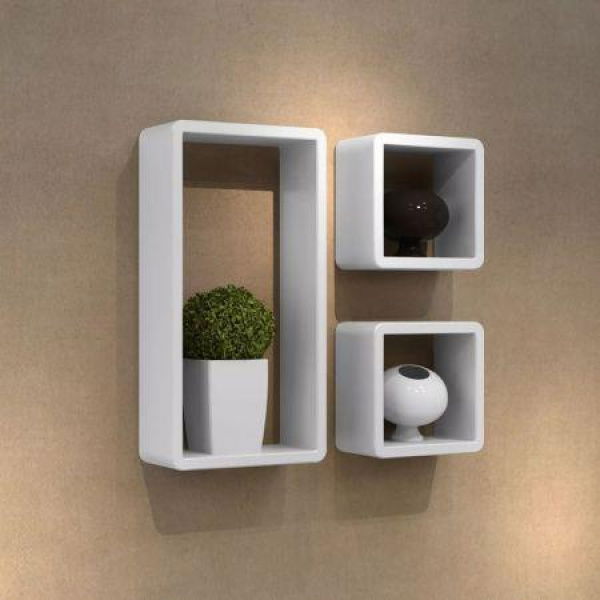 Cuboid Shelf Set Of 3