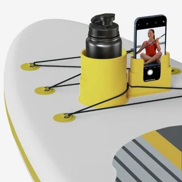 Cup Paddle Board,Stand Up Paddle Board Accessories SUP Kayak Holder for Drink,Yellow