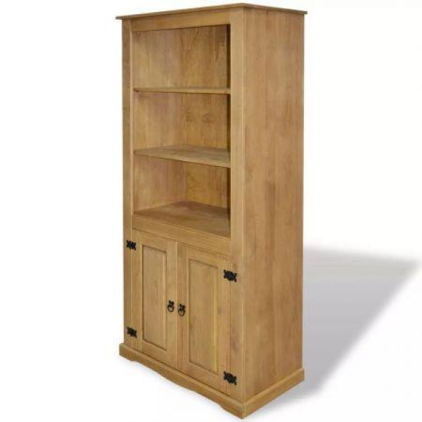 Cupboard Mexican Pine Corona Range 80x40x170 Cm