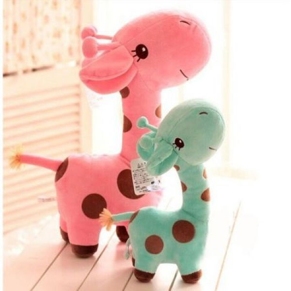 Cute Giraffe Plush Doll Toy Collection Decoration Plaything For Kids Children Green