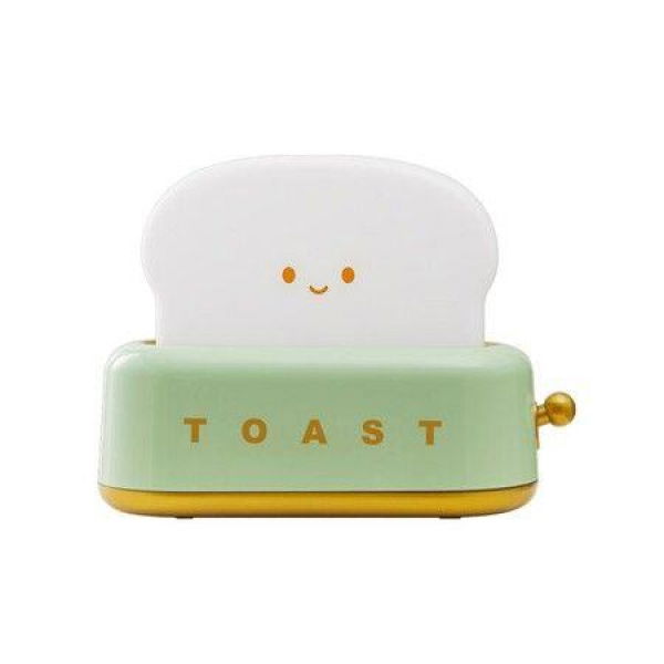 Cute Toaster Shape Room Decor Night Light For Bedroom Bedside Living Room Dining Room Desk Decor Gift