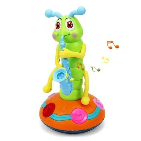 Dancing Electric Twisted Caterpillar Children Boys And Girls Early Educational Toys (Random Color)