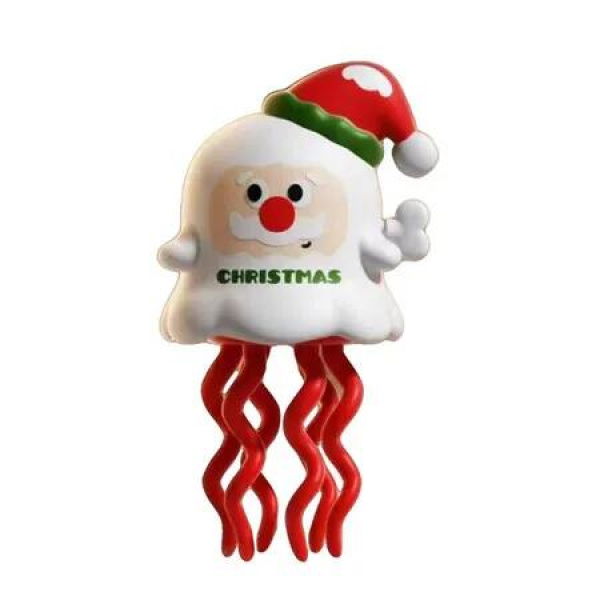 Dancing Octopus Toy Christmas Dancing Santa Claus Twist And Stress Relax Trick Wind Up Toy For Christmas Gifts