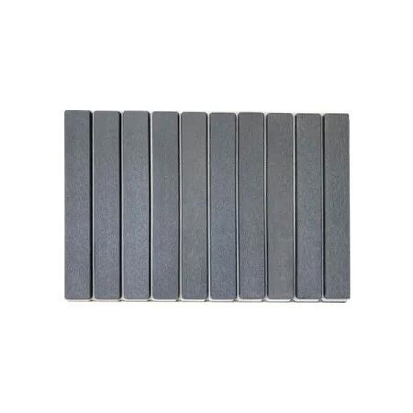 Dark Gray 60*39cm Foldable Diatomaceous Earth Drying Mat Multifunctional Absorbent for Kitchen Bathroom Countertops