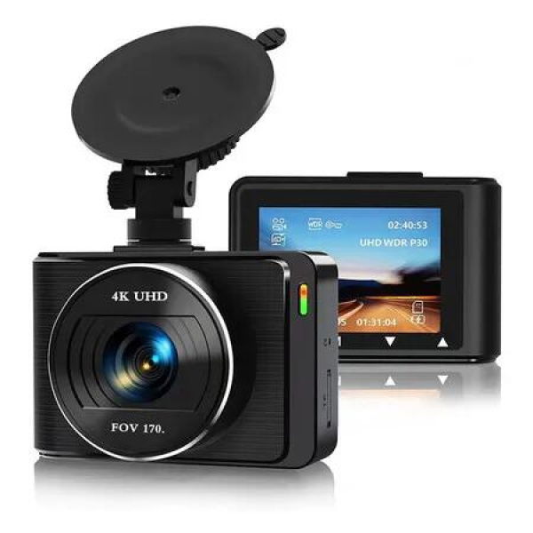 Dash Cam, 4K/1080p Front and Rear Dash Cam with Built-in WiFi, 2.5 Inch Full HD IPS Screen, Dash Cam for Cars