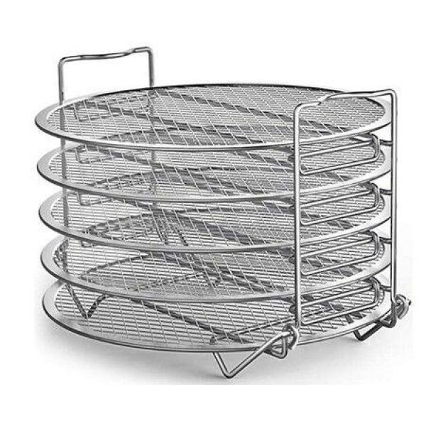 Dehydrator Rack Stainless Steel Stand Accessories Compatible with Pressure Cooker and Air Fryer 6.5 and 8 Qt,Compatible with Instant Pot Duo Crisp 8Qt